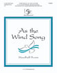 As the Wind Song Handbell sheet music cover